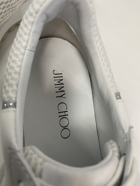 JIMMY　CHOO　JAVA/F スニーカー　白/36