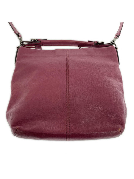 土屋鞄 ハンドバッグ 2WAY ピンク レザー