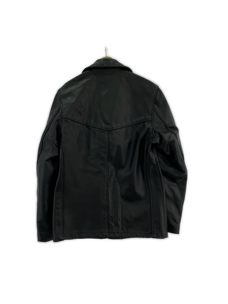 schott レザージャケット DUROJAC カウレザー カーコート 黒