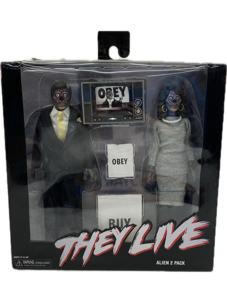 NECA THEY LIVE ALIEN 2 PACK