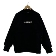 COMME des GARCONS HOMME/HOMMEプリントスウェット/S/BLK