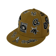 NEW ERA COOPERSTOWN COLLECTION MLB 総柄 キャップ