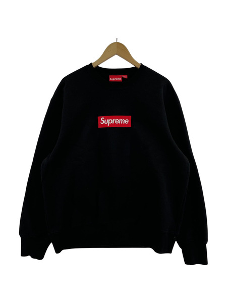 Supreme box logo crewneck black(M)