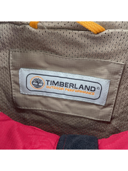 Timberland ジャケット OUTDOOR PERFORMANCE ナイロンジャケット 赤 (L)[値下]