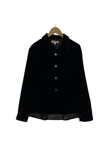 MASU VELVET SHIRT 黒 44 MPFW-SH0624