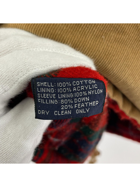 MICHIGAN OUTODOOR USA製 コーデュロイダウンジャケット(S)