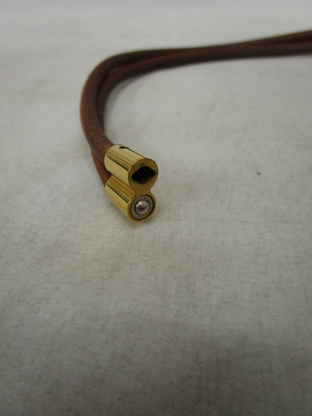 アクセサリー HERMES レザーチョーカー