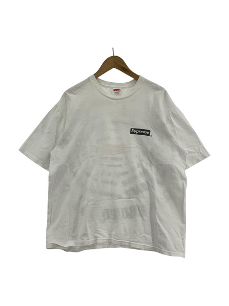 Supreme 21SS SPIRAL TEE 白 L