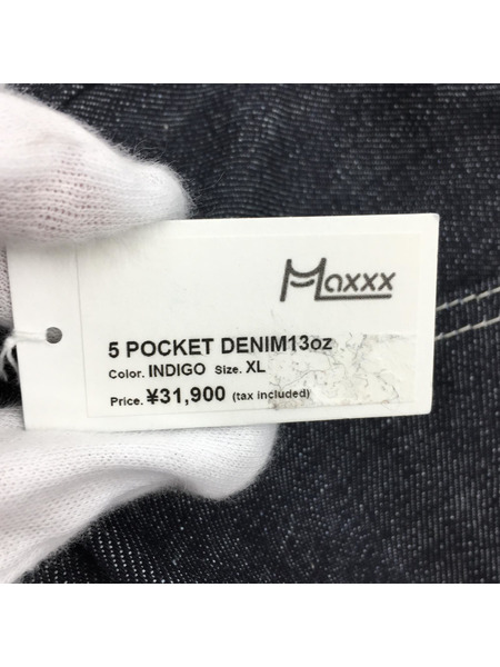 デニム・ジーンズ MAXXX SPACE 5P デニムパンツ XL インディゴ