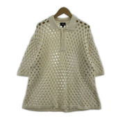 STUSSY ポロシャツ BIG MESH POLO SWEATER (L)