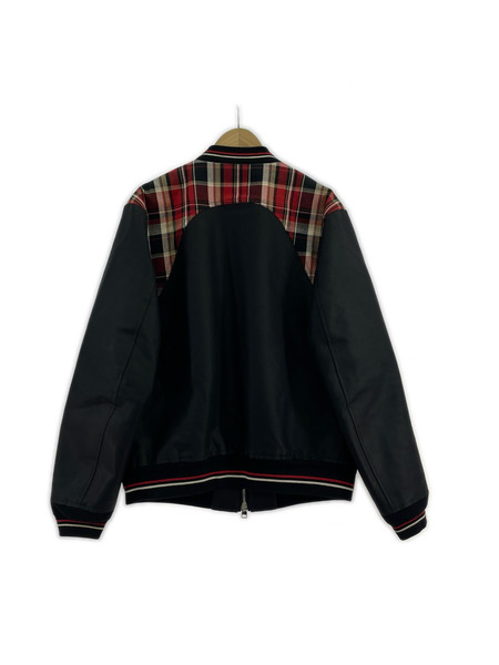 Alexander McQueen ジャケット チェック切替 ナイロンジャケット