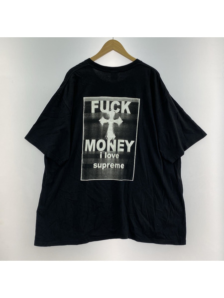 24AW/Supreme/Fuck Money Tee/XXL/BLK