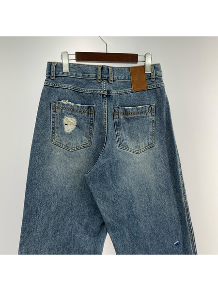 ADER ERROR デニム・ジーンズ 23SS ダメージデニム (30)