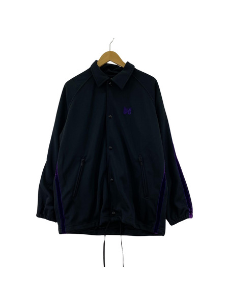 Needles 23AW Side Line Coach Jacket S 黒×紫 DI182