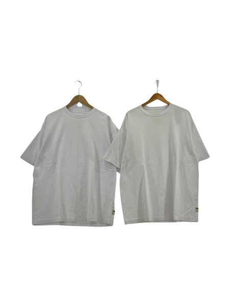 SSZ 24SS 2PAC TEE パックTee 2枚セット M ホワイト