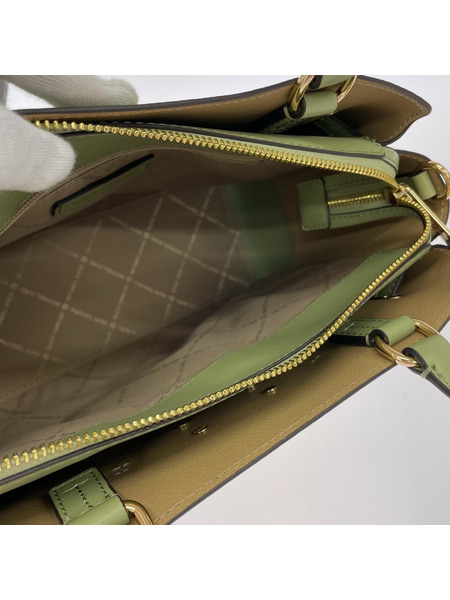 MICHAEL KORS/2WAYハンドバッグ/GRN[値下]