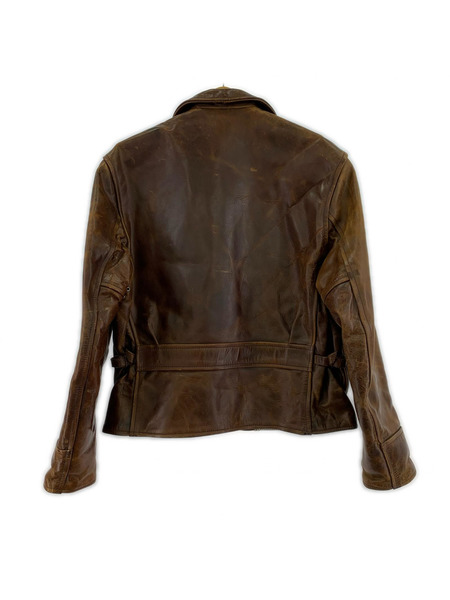 Aero Leather ホースハイド ハーフベルテッド 茶 (38)