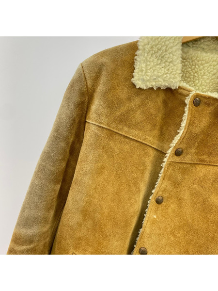 GOOD OL' レザージャケット スウェードレザーボアランチジャケット