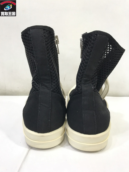 RICK OWENS DRKSHDW 14ss RAMONES SNEAKER ラモーンズ メッシュ size42/黒/スニーカー/リックオウエンス