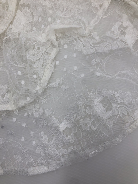 Midorikawa 22AW LEAVERS LACE SHIRTS F ホワイト レースシャツ[値下]