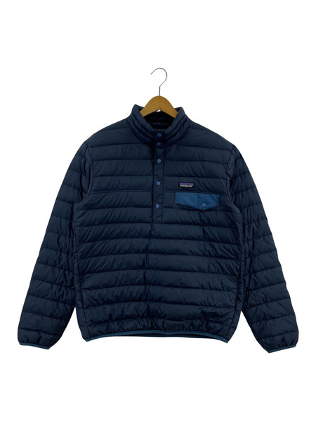 patagonia/27246/DOWN SNAP-T PULLOVER/ダウンジャケット/S/ネイビー