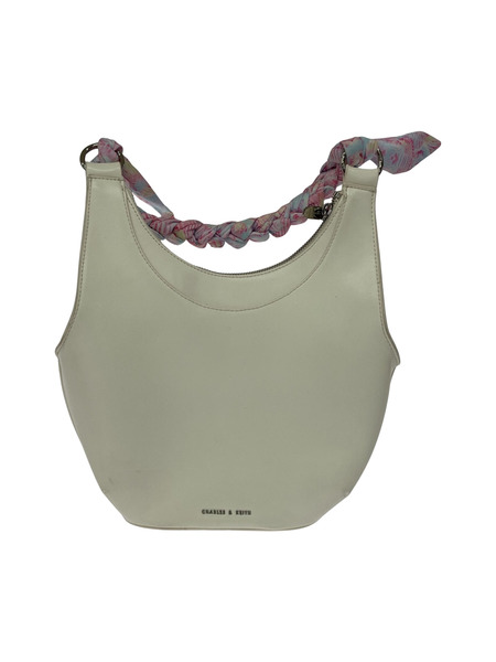 charles＆keith/ハンドバッグ/WHT