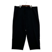 Yohji Yamamoto POUR HOMME GABARDINE REGULAR ワイドパンツ BLK W36