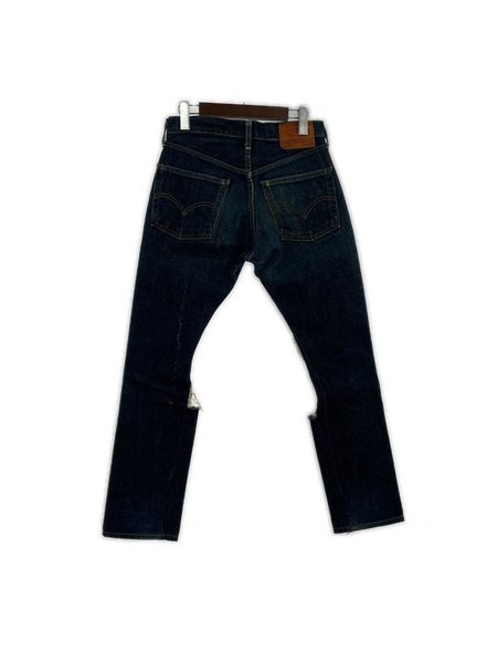 Levi's デニム・ジーンズ 503B-XX 復刻 日本製 BIGE クラッシュカスタム