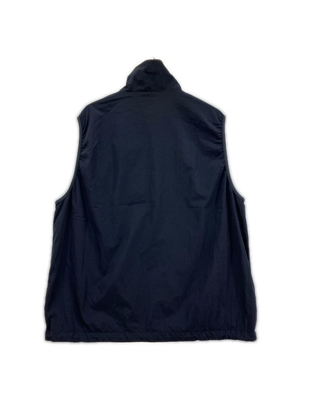 ジレ・ベスト SUMARI NYLON SHELL VEST 紺 1
