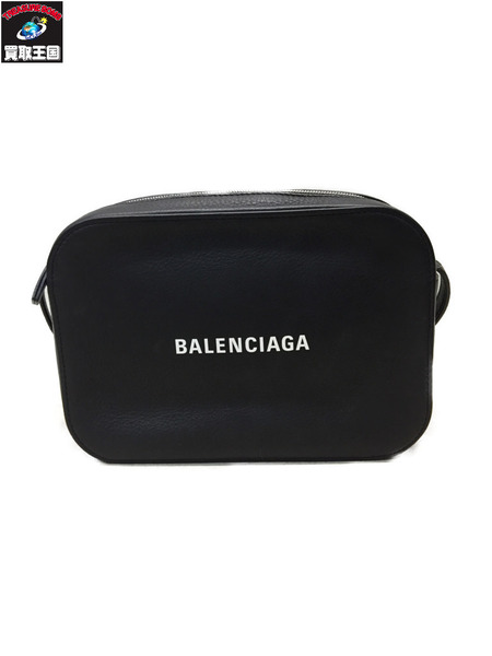 BALENCIAGA/エブリデイ/カメラバッグ/レザーショルダーバッグ/ブラック/552370