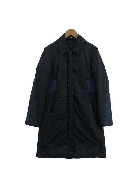 JIL SANDER NAVY ナイロン中綿コート 32