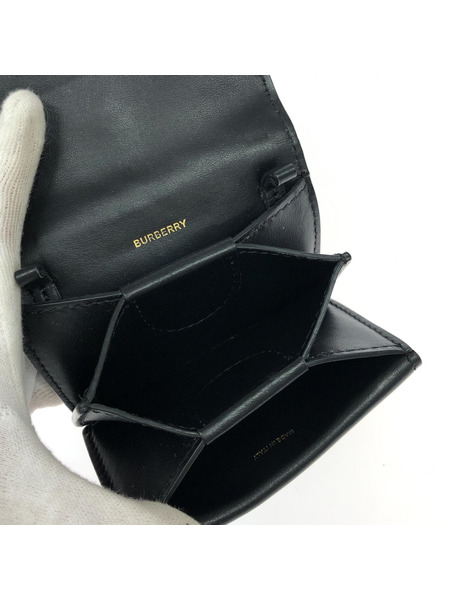 BURBERRY LONDON ENGLAND TBロゴウォレット ブラック[値下]