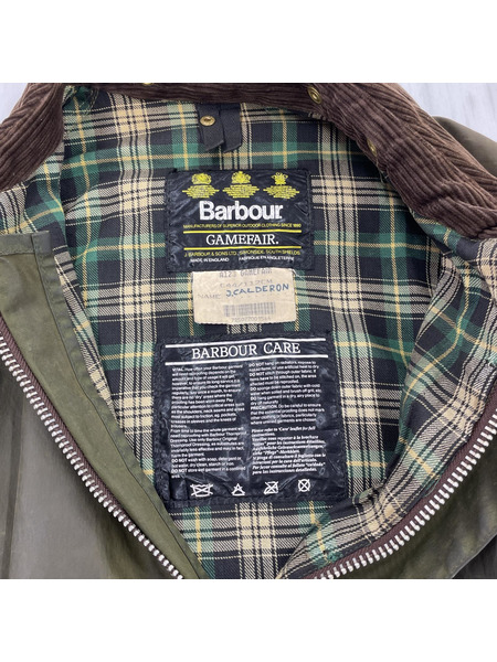 Barbour 91年製 GAMEFAIR オイルドジャケット