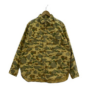 A BATHING APE 1st camo コットンシャツ（L）