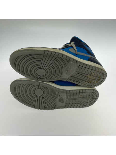 NIKE スニーカー Air Jordan 1 Phat Mid Obsidian Photo