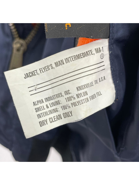 ALPHA ミリタリージャケット ALPHA INDUSTRIES MA-1 3A382 sizeM
