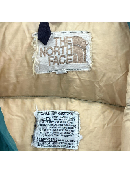 THE NORTH FACE ダウンジャケット 茶タグ 70s-80s ダウンシャツ
