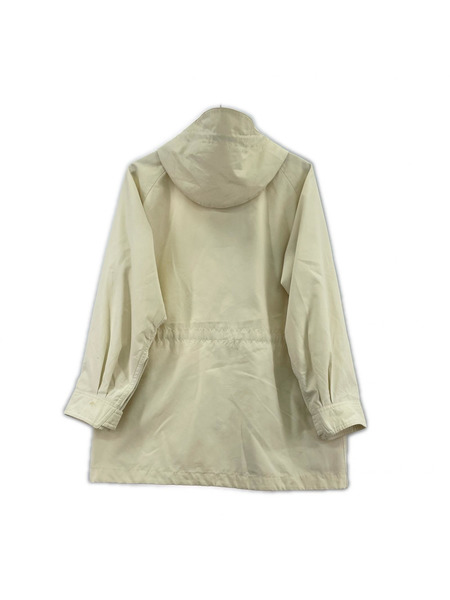 Eddie Bauer マウンテンパーカ 黒タグ ホワイト  S