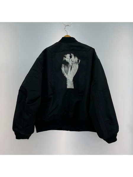 UNDERCOVER ブルゾン・ジャンパー Faust ナイロンツイル 中綿 MA-1 SIZE 4 BLK