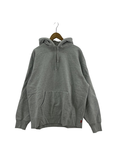 Supreme 22AW Satin Applique Hooded Sweatshirt(L)グレー