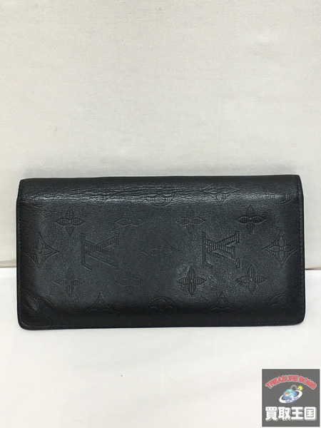 Louis Vuitton ポルトフォイユブラザモノグラムシャドウノワール M62900