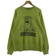 HYSTERIC GLAMOUR SBM FLYING クルーネックスウェット グリーン