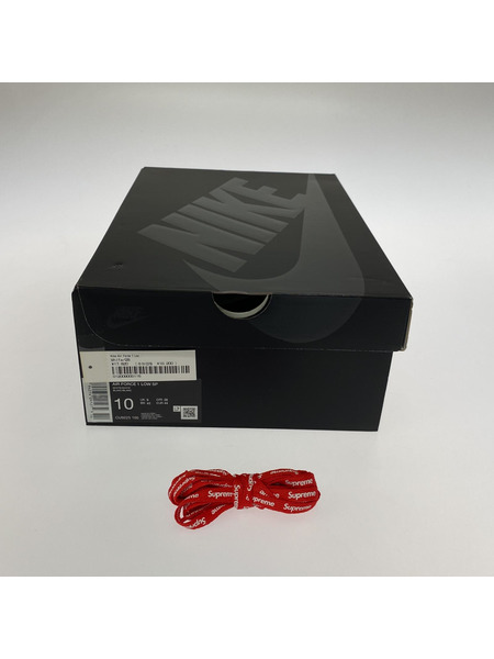 Supreme スニーカー NIKE AIR FORCE 1 LOW SP CU9225-100 ホワイト