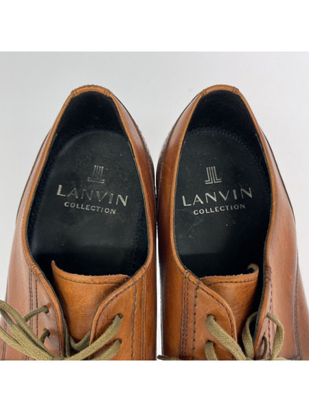 LANVIN collection シューズ ストレートチップシューズ BRW (26.5)