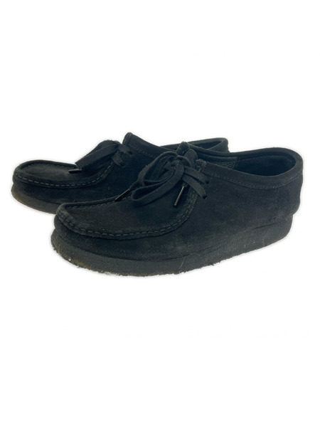 Clarks シューズ Wallabee Boot Black Suede 11826 BLK UK7