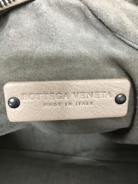 BOTTEGA VENETA  ミニボストンバッグ グラデーション レザー  ピンクベージュ