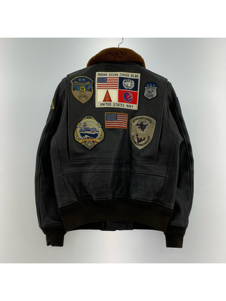 AVIREX レザージャケット G-1 TOP GUN  Flight Jacket 38[値下]