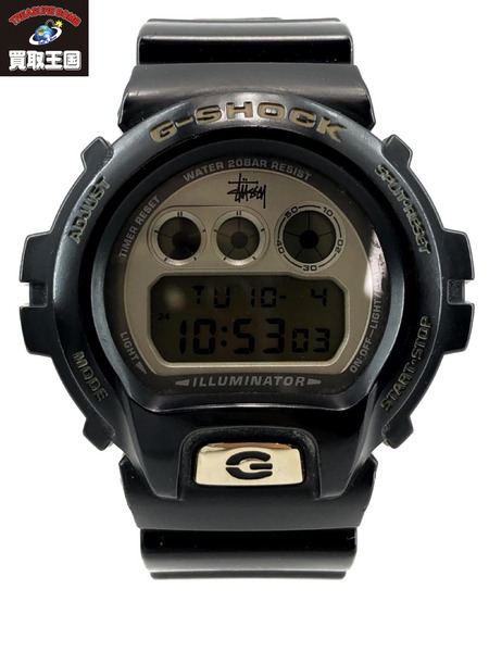 腕時計【稼動品】G-SHOCK × STUSSY 25周年モデル DW-6900 - 時計