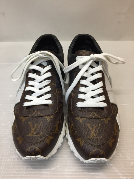 LOUIS VUITTON ランアウェイライン ローカットスニーカー モノグラム 6 1/2