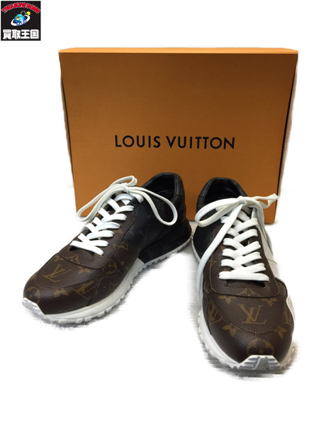 LOUIS VUITTON ランアウェイライン ローカットスニーカー モノグラム 6 1/2